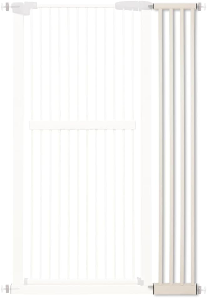 61.02" Extra Tall Pet Gate for Cat Dog 30.12"-59.24" Wide Black | Extra Tall Cat Gate for Doorway Hallway Stairs Pressure Mounted 1.37" Gap No Drilling Auto-Close Dual-Lock