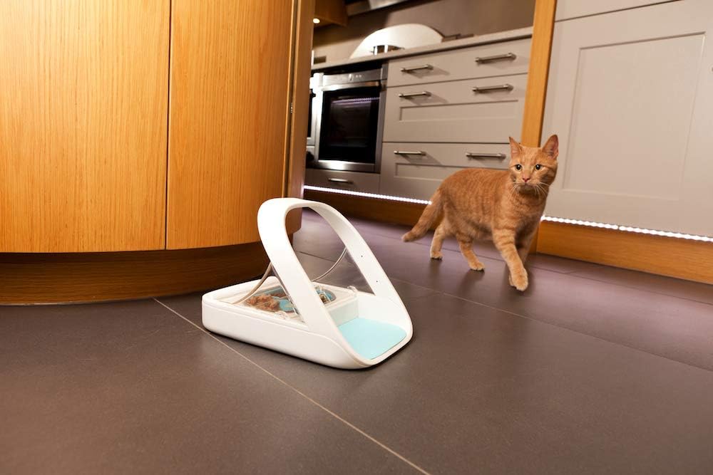 Sure Petcare -SureFlap - SureFeed - Microchip Pet Feeder - Selective-Automatic Pet Feeder Makes Meal Times Stress-Free, Suitable for Both Wet and Dry Food - MPF001 | Product image 4