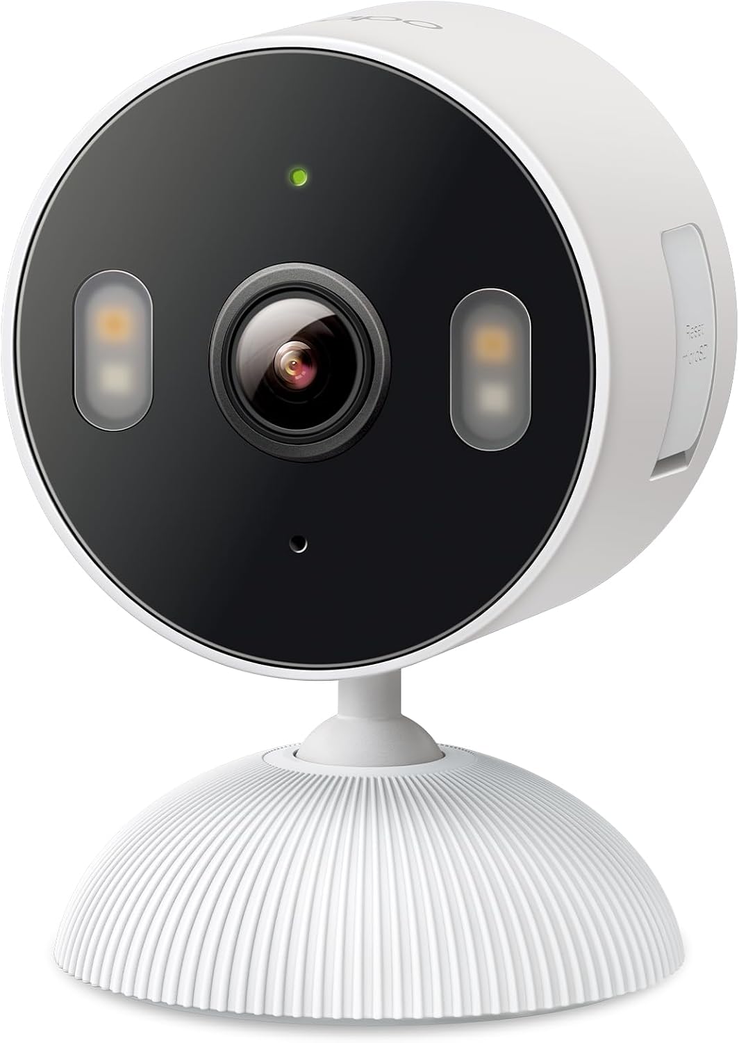 1080P Indoor Security Camera, Baby Monitor, Dog Camera, C100(4-Pack) | Motion Detection, 2-Way Audio, Siren, Night Vision, Cloud & SD Card Storage, Works w/Alexa & Google Home, Wired