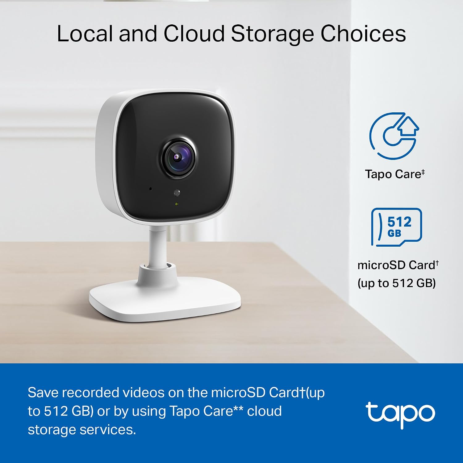 Tapo 1080P Indoor Security Camera, Baby Monitor, Dog Camera, C100(4-Pack) | Motion Detection, 2-Way Audio, Siren, Night Vision, Cloud & SD Card Storage, Works w/Alexa & Google Home, Wired | Product image 4