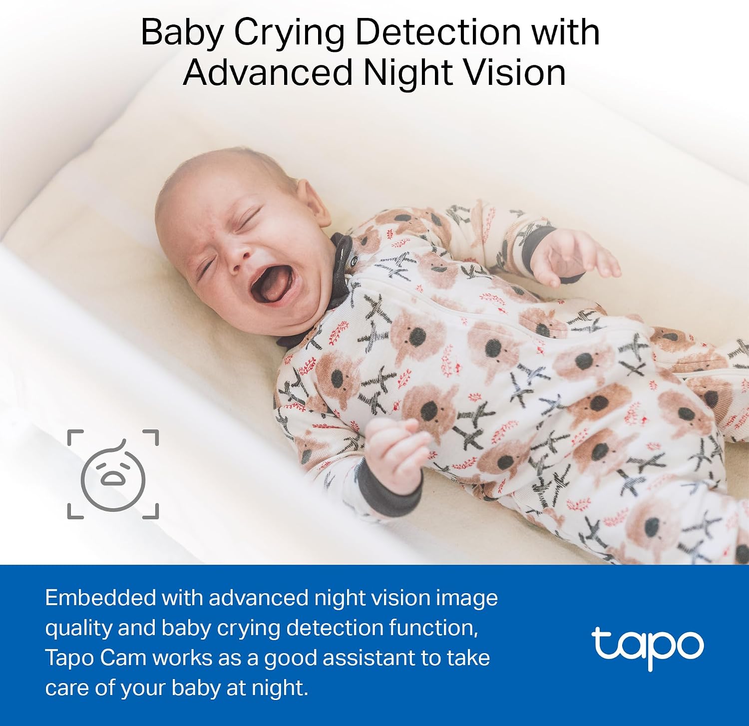 Tapo 1080P Indoor Security Camera, Baby Monitor, Dog Camera, C100(4-Pack) | Motion Detection, 2-Way Audio, Siren, Night Vision, Cloud & SD Card Storage, Works w/Alexa & Google Home, Wired | Product image 5