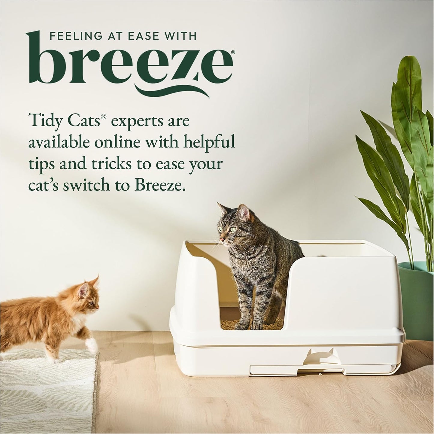 Purina Tidy Cats Breeze Litter Box System Kit with Pellet Cat Litter, XL Litter Box and Litter Box Pads | Product image 7